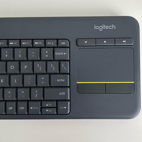 Logitech M510 Wireless Ergonomic Mouse + K400 Plus Wireless Keyboard Black - Picture 3 of 16